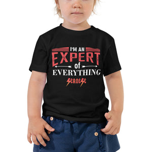 Toddler Short Sleeve Tee---Expert of Everything---Click for More Shirt Colors
