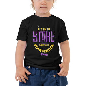 Toddler Short Sleeve Tee---It's Ok To Stare---Click for More Shirt Colors