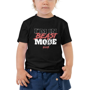 Toddler Short Sleeve Tee---I'm In Beast Mode---Click for More Shirt Colors