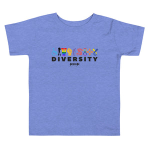 Toddler Short Sleeve Tee---Diversity---Click for more shirt colors