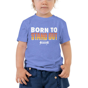 Toddler Short Sleeve Tee---Born to Stand Out for More Shirt Colors