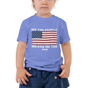 Toddler Short Sleeve Tee---We The People---Click for More shirt Colors