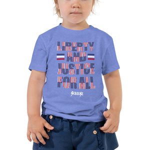 Toddler Short Sleeve Tee---Justice For All---Click for More Shirt Colors