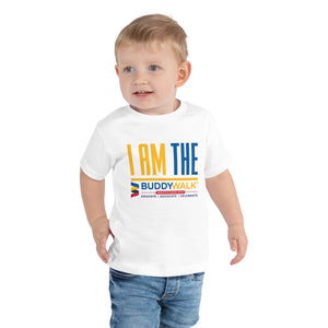 Toddler Short Sleeve Tee---I Am the Buddy Walk---Click for more shirt colors