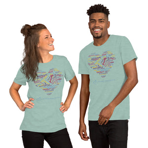 Short-sleeve unisex t-shirt---DSCBA---Click for more shirt colors