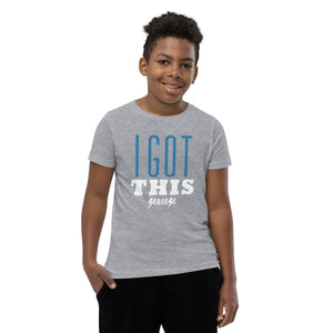 Youth Short Sleeve T-Shirt---I Got This---Click for more shirt colors