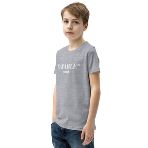 Youth Short Sleeve T-Shirt---21Capable---Click for more shirt colors