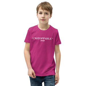 Youth Short Sleeve T-Shirt---21Unstoppable---Click for more shirt colors