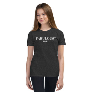 Youth Short Sleeve T-Shirt---21Fabulous---Click for More Shirt Colors