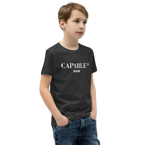 Youth Short Sleeve T-Shirt---21Capable---Click for more shirt colors