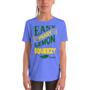 Youth Short Sleeve T-Shirt---Easy Peasy Lemon Squeezy--Click for More shirt colors