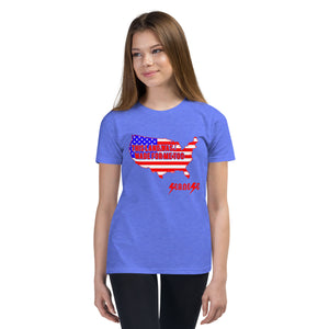 Youth Short Sleeve T-Shirt---Land Made for Me Too---Click for More Shirt Colors