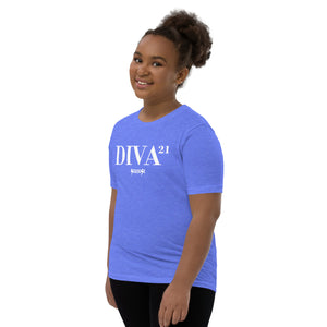 Youth Short Sleeve T-Shirt---21Diva---click for more shirt colors