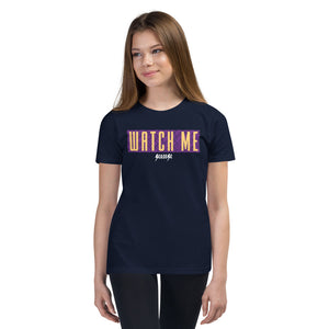 Youth Short Sleeve T-Shirt---Watch Me---Click for More Shirt Colors