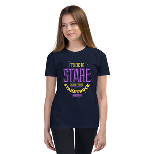 Youth Short Sleeve T-Shirt---It's Ok To Stare---Click for More Shirt Colors