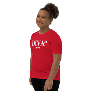 Youth Short Sleeve T-Shirt---21Diva---click for more shirt colors
