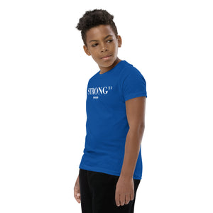 Youth Short Sleeve T-Shirt---21Strong---Click for More Shirt Colors