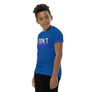 Youth Short Sleeve T-Shirt---I Didn't Give Up---Click for More Shirt Colors